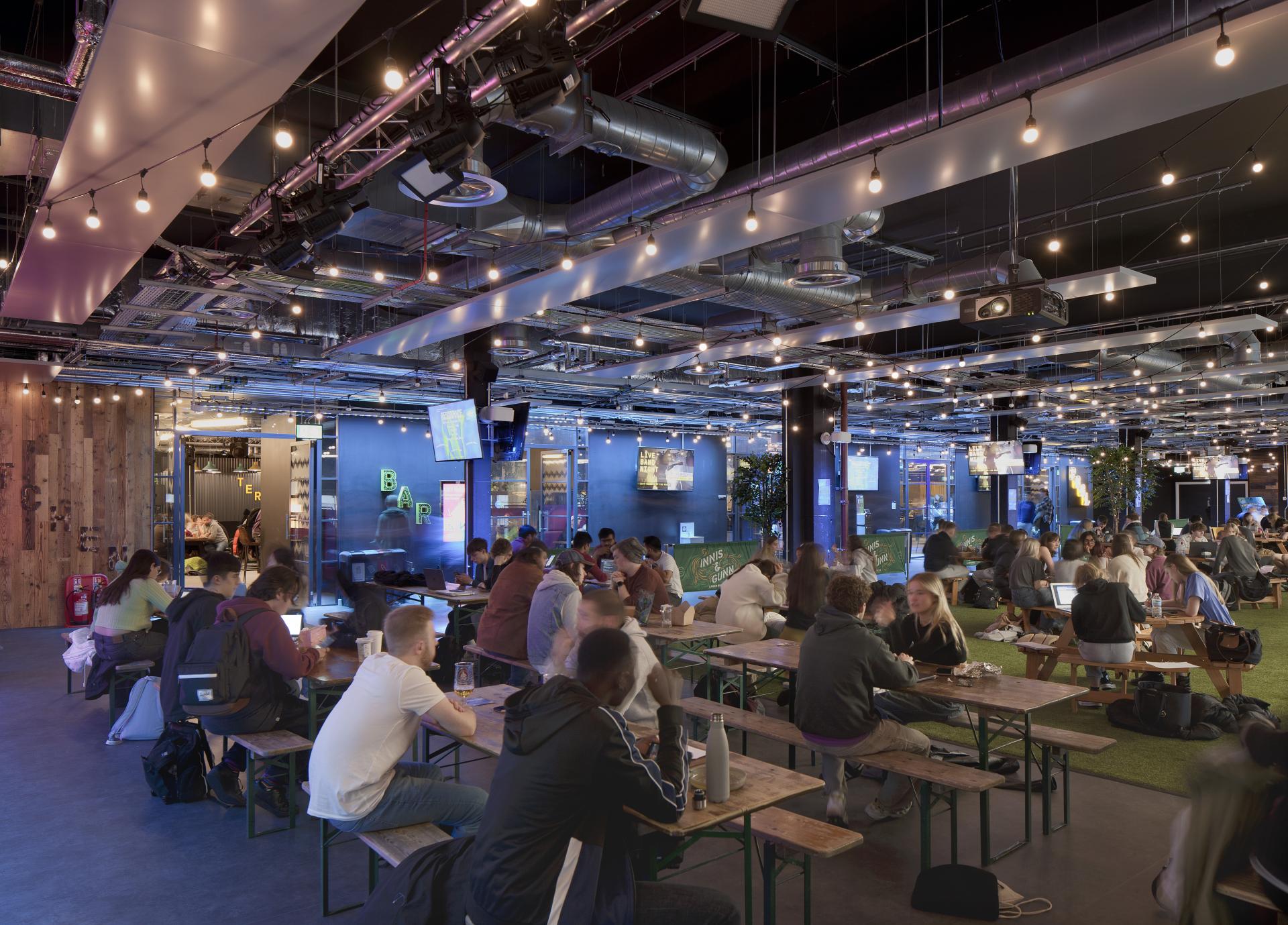 BDP marries old and new for Learning and Teaching Building at the University of Strathclyde City Centre Campus.