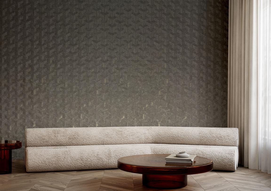 Atrium & Muslin: Two new designs from Muraspec.