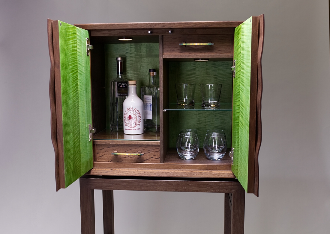 Botanical cabinet by KEVIN STAMPER