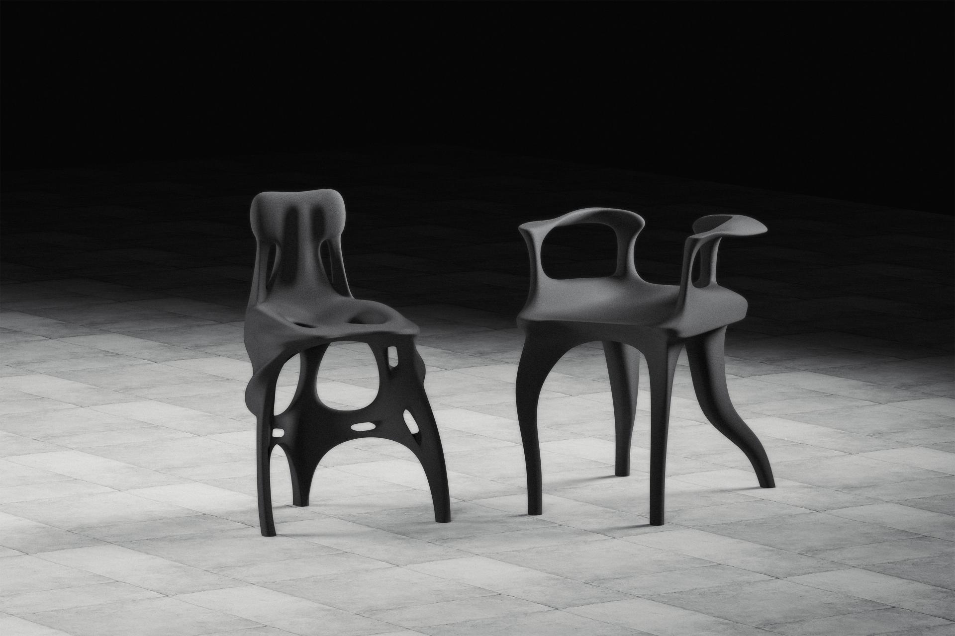 Wedge transforms quartz sand into enduring, digitally fabricated pieces of furniture.