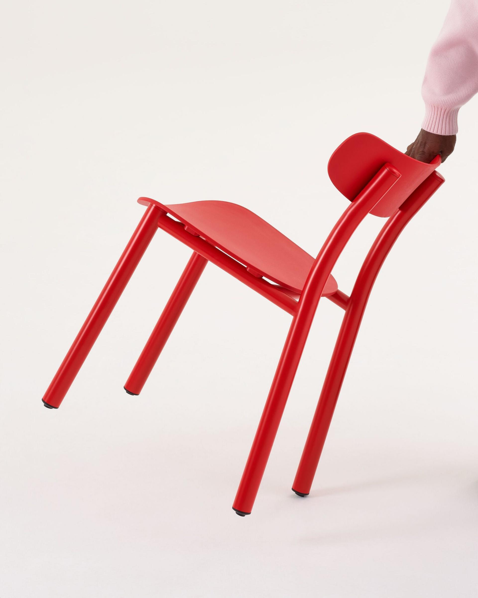 NaughtOne's Lotti Chair: A beautifully simple café chair designed by Keiji Takeuchi.