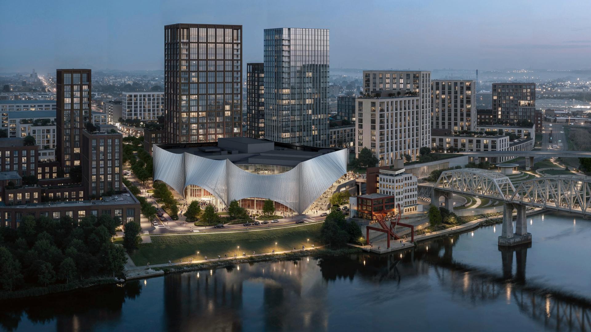 New Tennessee Performing Arts Center by BIG extends the vibrancy of downtown Nashville.