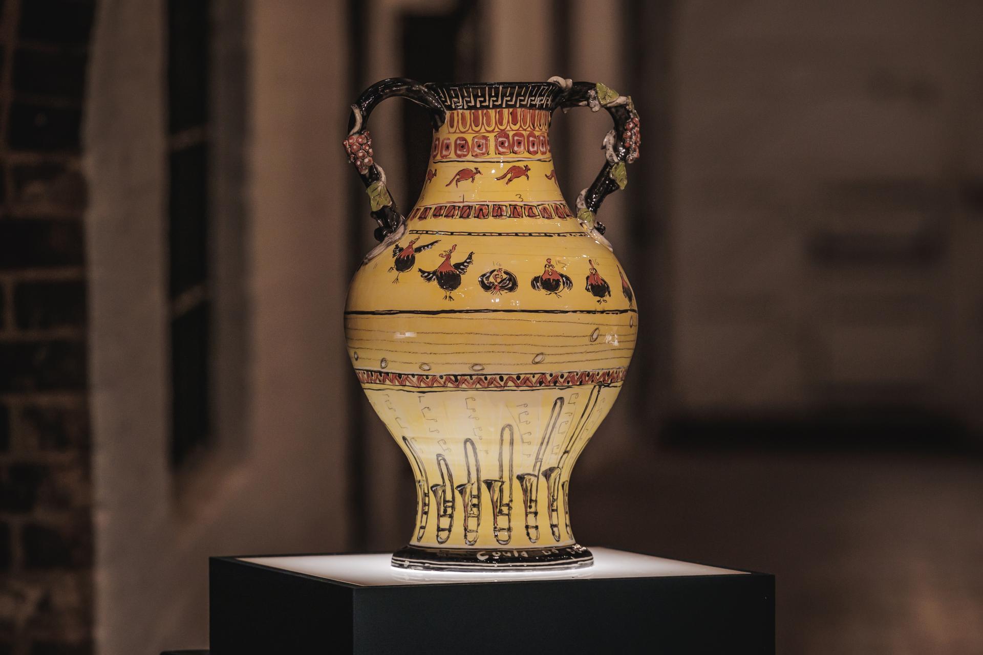 Ceramicist, Steve Brown on carving in character, the importance of self belief, and The Great Pottery Throw Down.