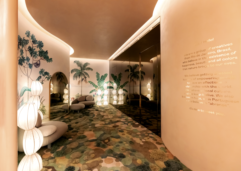 Precision in every print: Muraspec crafts beautiful wallcoverings for international retail brand, FARM RIO.