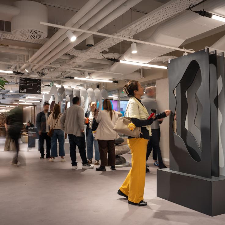 Materials Revived, Surfaces Reformed: Explore CDUK's sculpture trail at Material Source Studio London. 