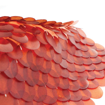 Carolyn Raff on biomaterials, sustainable manufacturing and baking sequins.