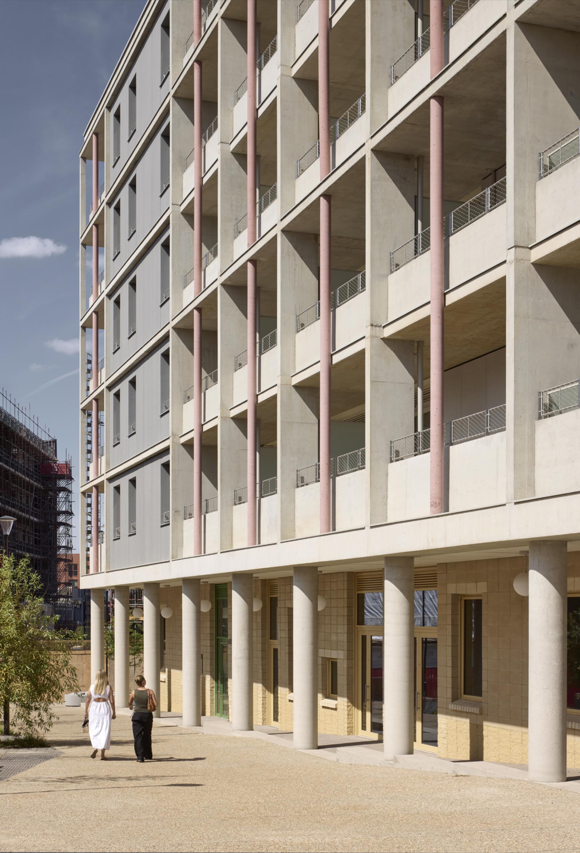 Bridge House by Studioshaw: An eight-storey, 6,250 sqm mixed-use development at the heart of Hackney Wick.