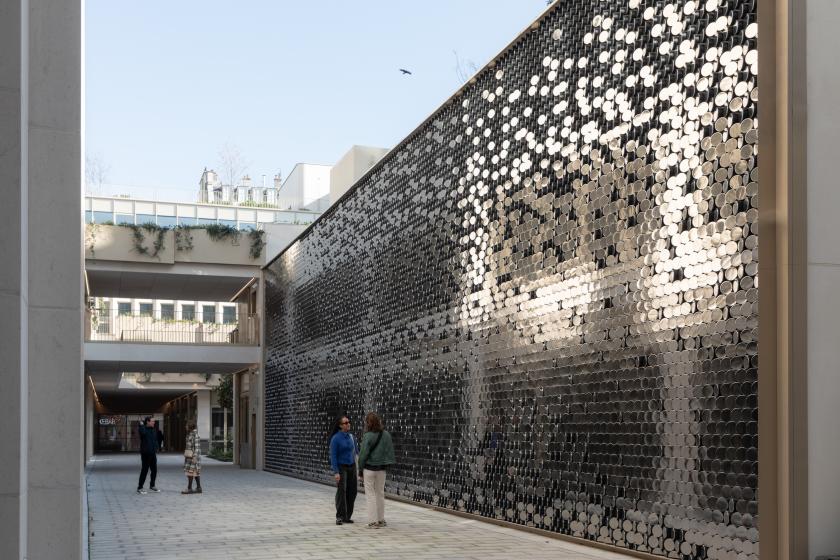 Giles Miller Studio's L’Envol is a multisensory encounter near the Champs-Élysées in Paris.