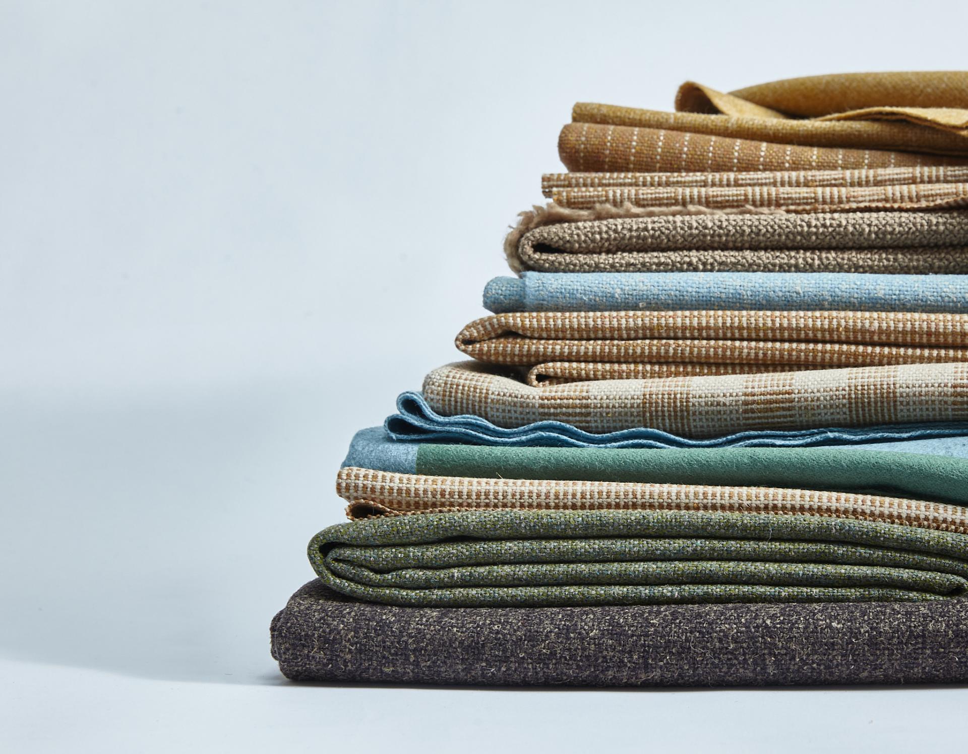 Camira's Monochrome Sett II: A sophisticated, conscious fabric collection.