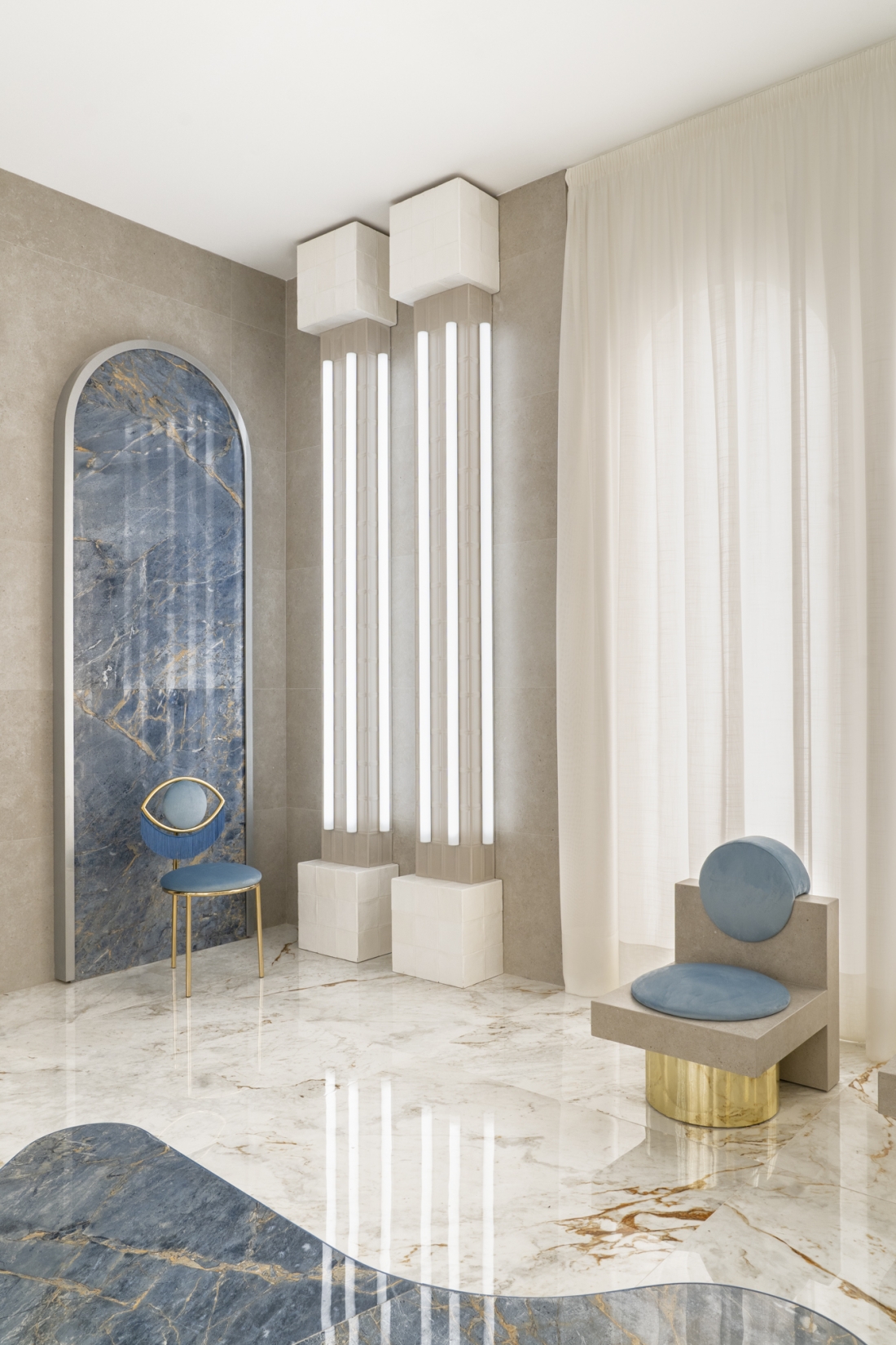 A Look to the Future from the Past - Roca Tile Division & Masquespacio Design Studio - Casa Decor - Image Paula Caballero