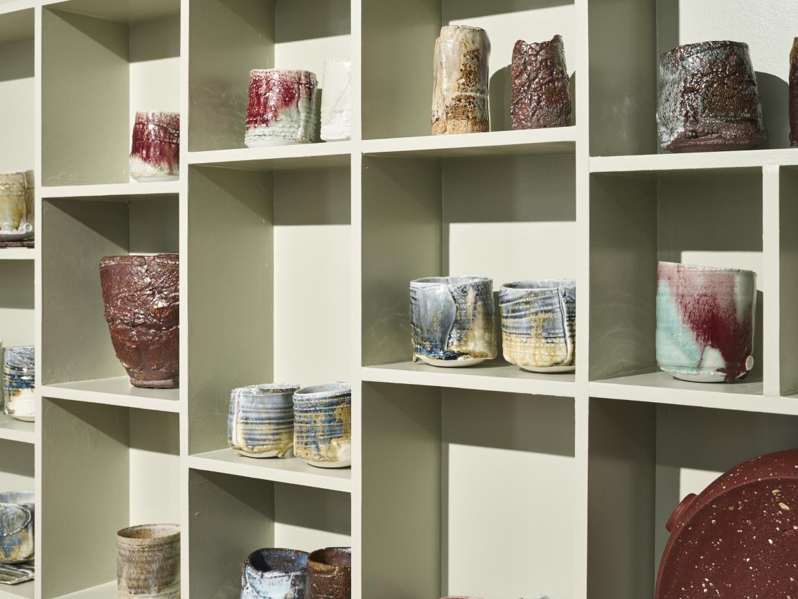 Surfacing by Heather Gibson: Ceramic stoneware rooted in materiality and memory.