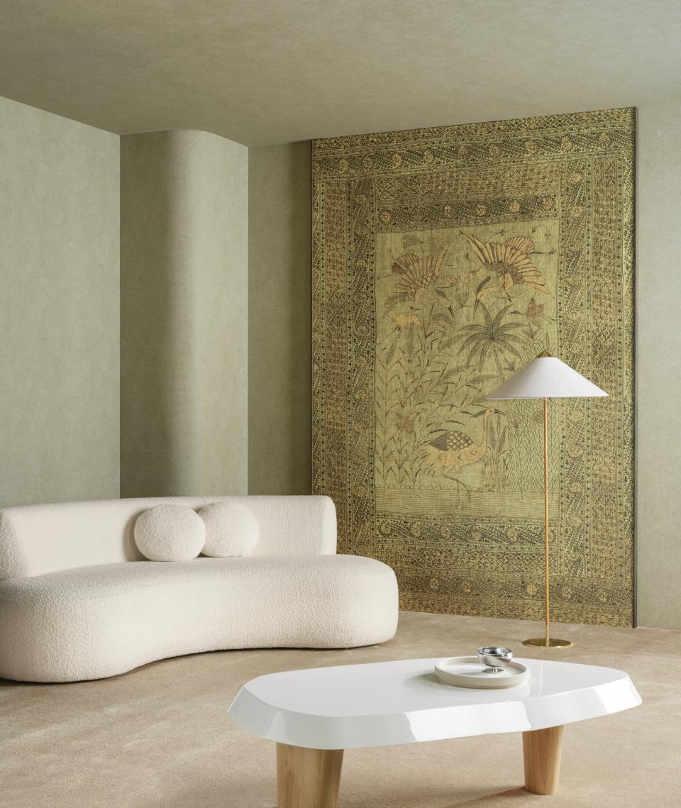 Arte's Kaolin collection inspired by natural materials basalt, minerals and cork.