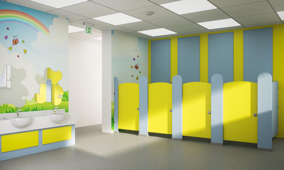 Explore education washrooms with Interplan.