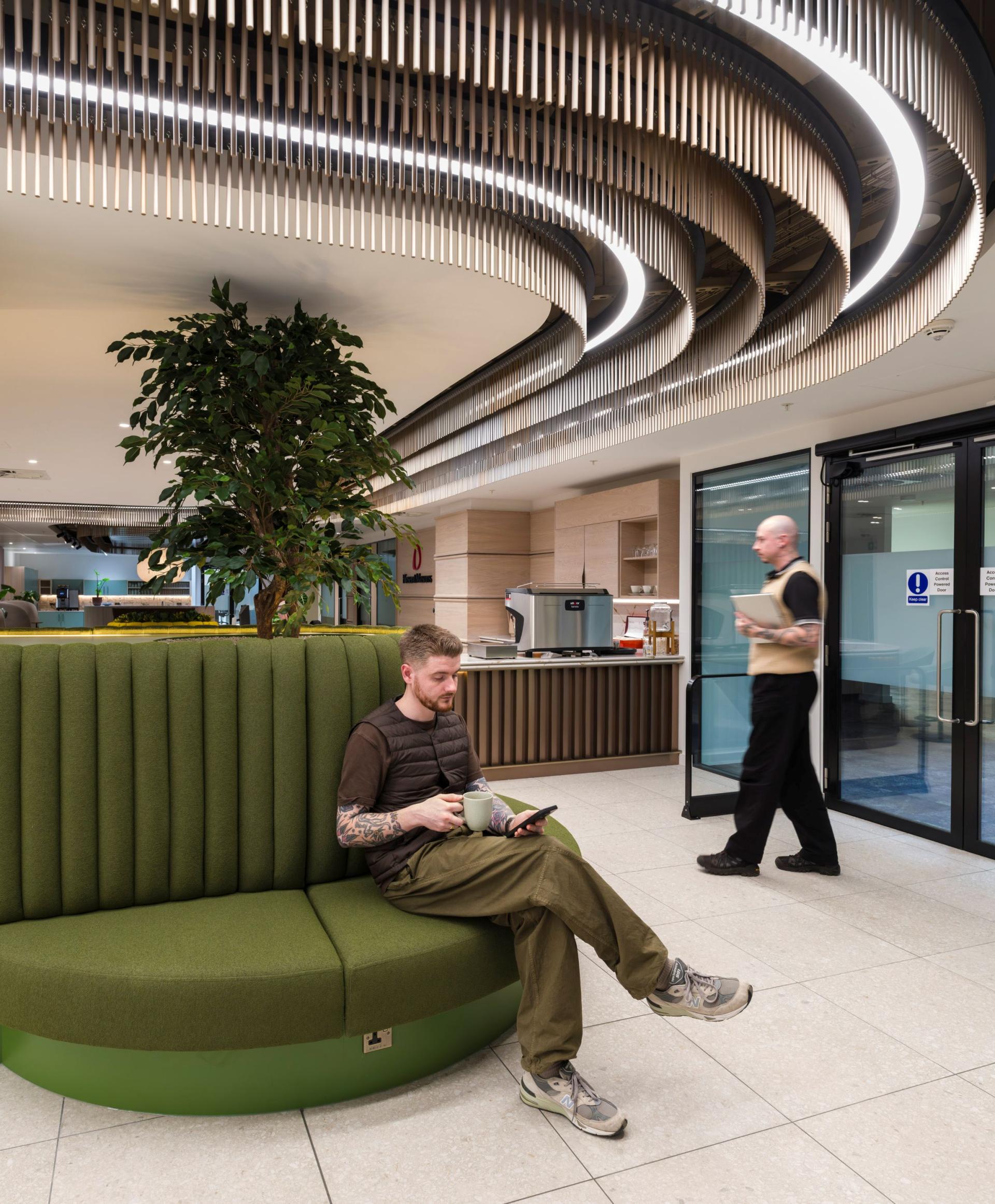 SpaceInvader unveils Manchester office for multinational law firm Pinsent Masons.