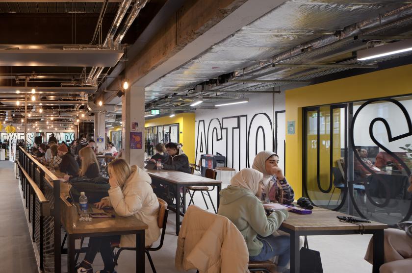 BDP marries old and new for Learning and Teaching Building at the University of Strathclyde City Centre Campus.