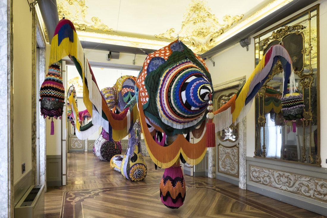 Joana Vasconcelos, Valkyrie Marina Rinaldi, 2014. © Fabrizio Orsi. Courtesy Marina Rinaldi