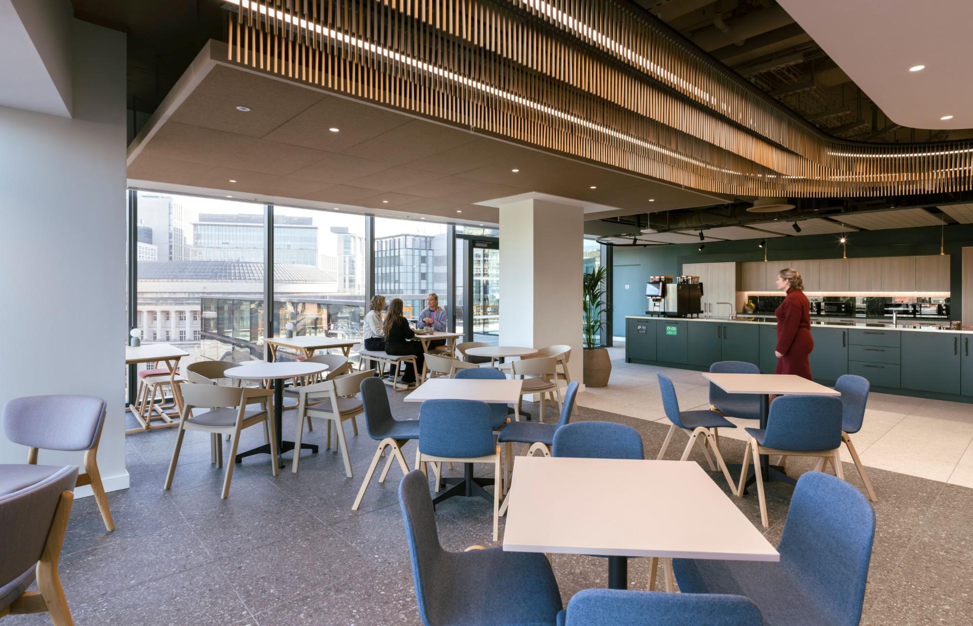 SpaceInvader unveils Manchester office for multinational law firm Pinsent Masons.