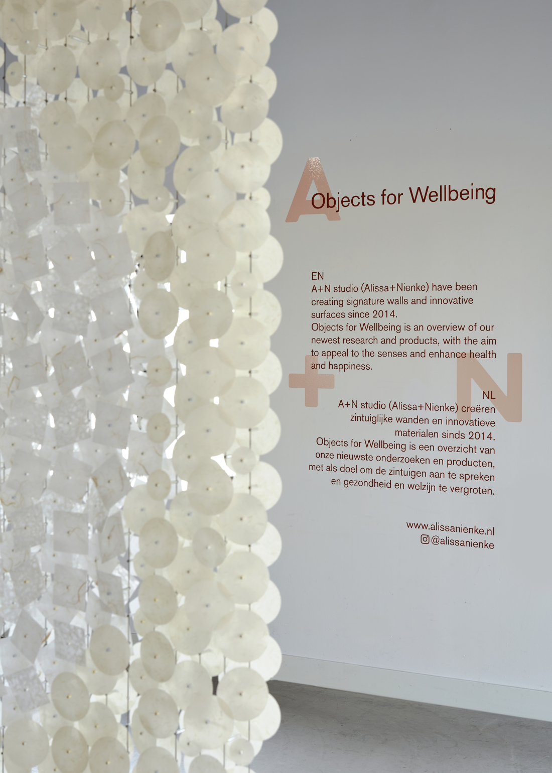 Objects for Wellbeing at Dutch Design Week.