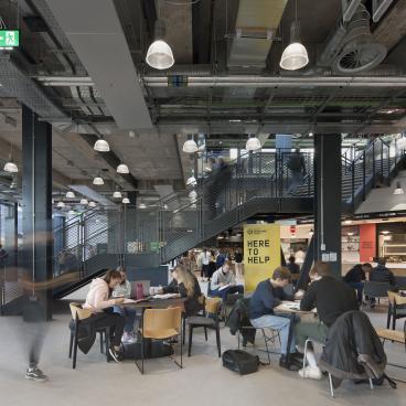 BDP marries old and new for Learning and Teaching Building at the University of Strathclyde City Centre Campus.