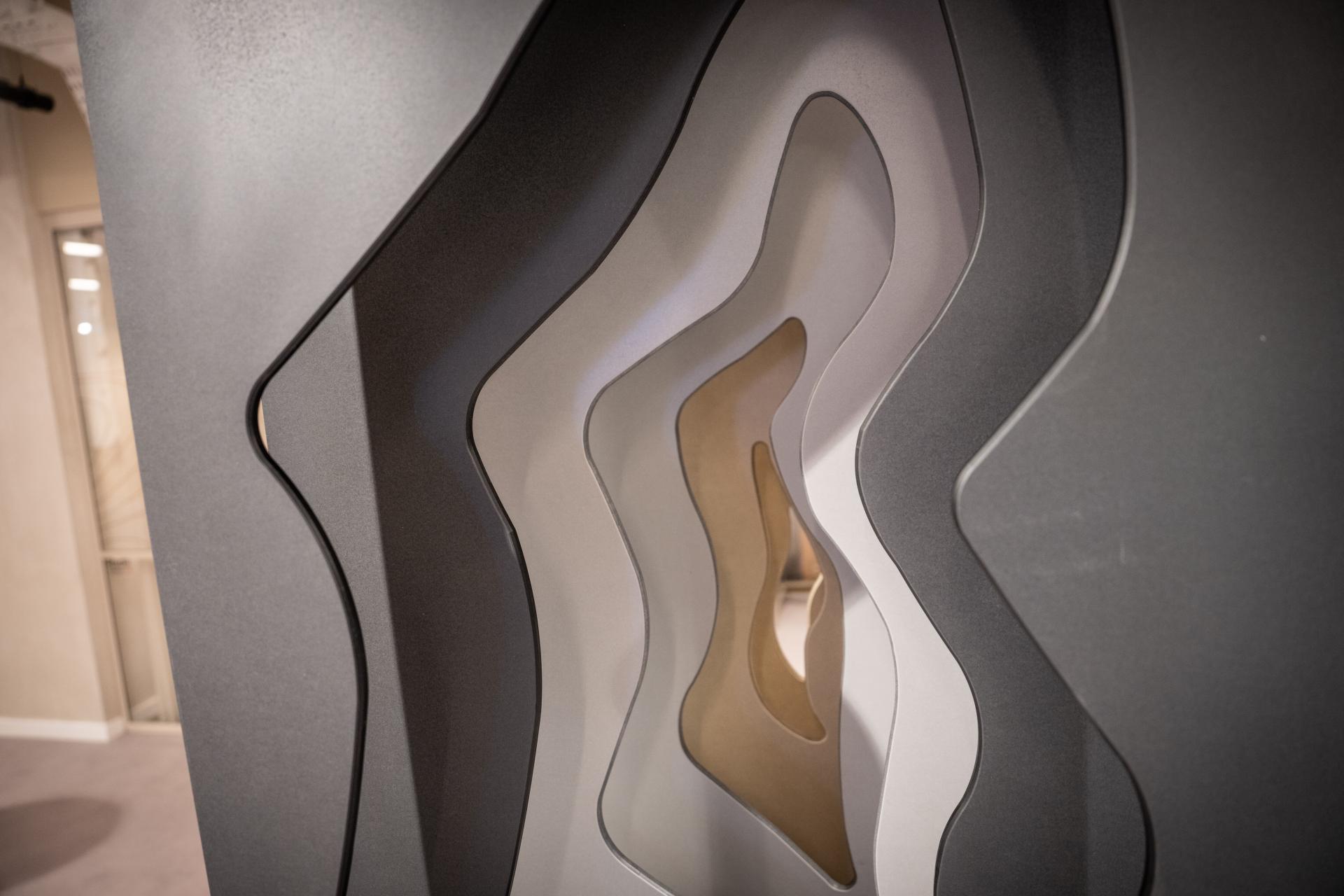 Materials Revived, Surfaces Reformed: Explore CDUK's sculpture trail at Material Source Studio London.