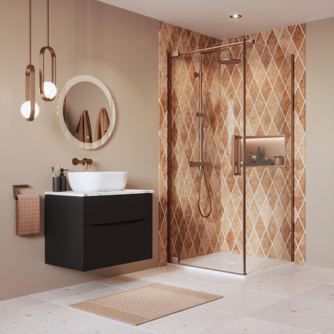 Crosswater puts a stylish spin on showering for contemporary bathroom interiors.