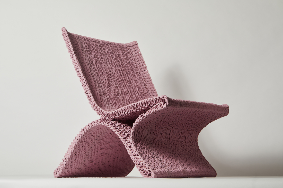 The New Raw + Gareth Neal Furniture: The Loopy Chair.