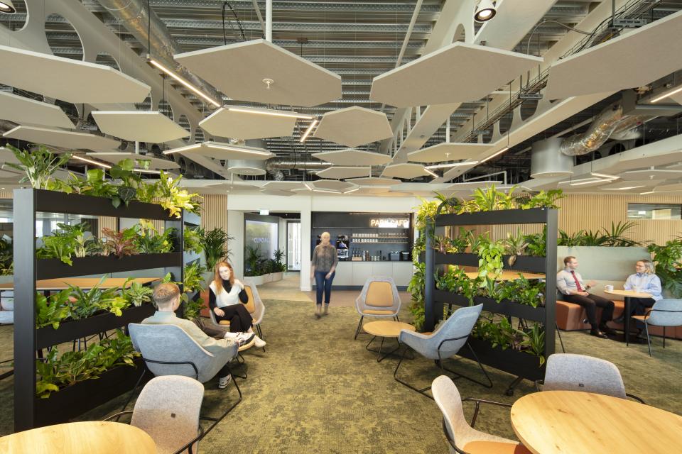 New Cundall HQ sees collaboration between SPACE, Bowmer and Kirkland & Ryder Architecture - with biophilic design by Benholm.