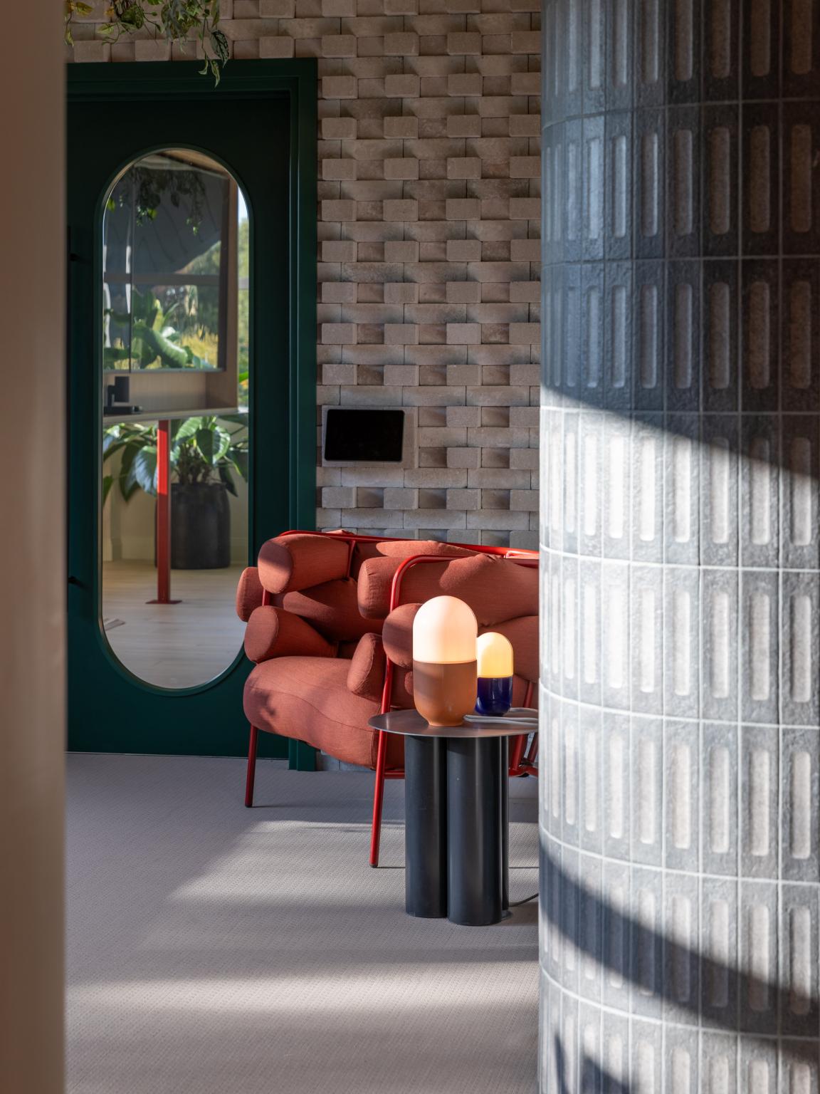 Sheila Bird's new HQ for Stockport based contractor TMT playfully celebrates The Art of Construction.