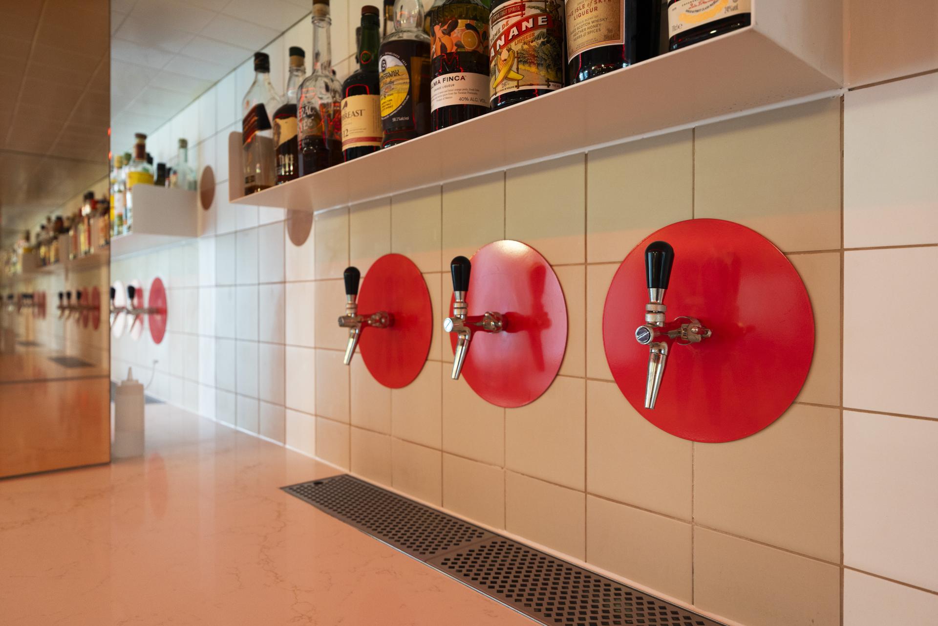 Up North Architects crafts cocktail-inspired, candy coloured scheme for The Morris.