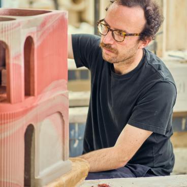 Lewis Jones, co-founder of Turner Prize-winning architecture and design collective Assemble, on Poured Earth.