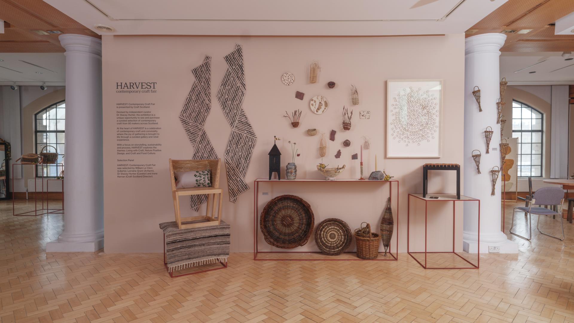 Stacey Hunter, curator of HARVEST: A celebration of Scottish craft.