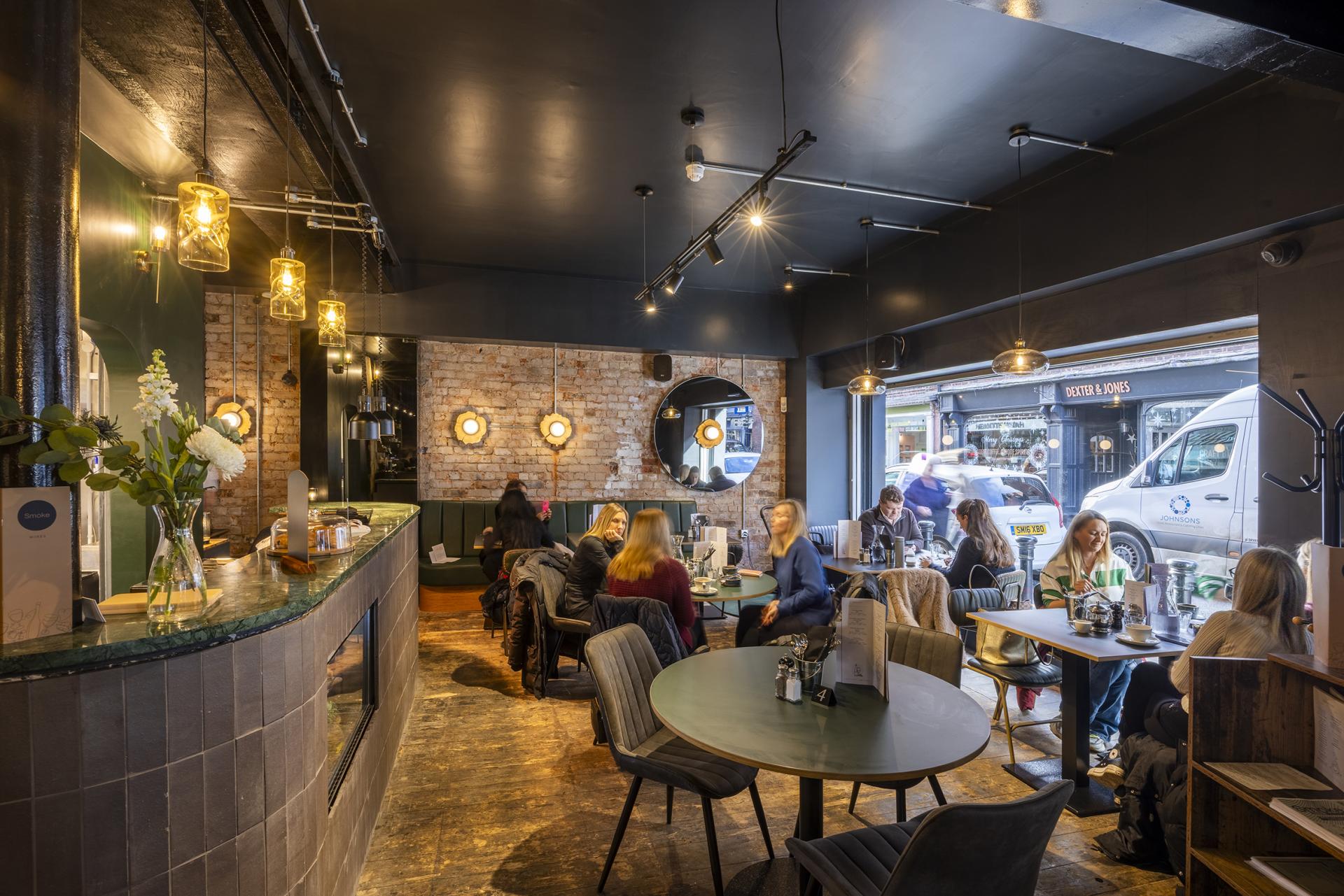 Single London Plane tree sits at the heart of new Smoke Knutsford by Up North Architects.