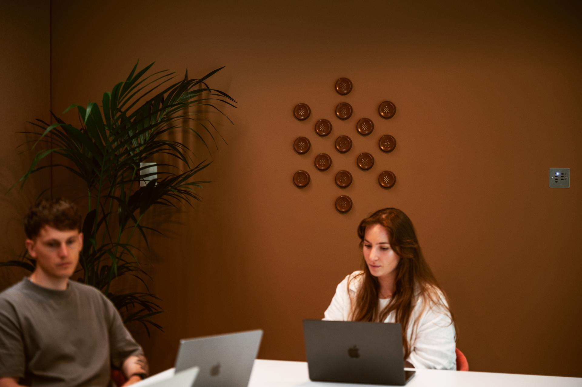 New London HQ for PolyAI by Motive calls on playfulness and connectivity. 