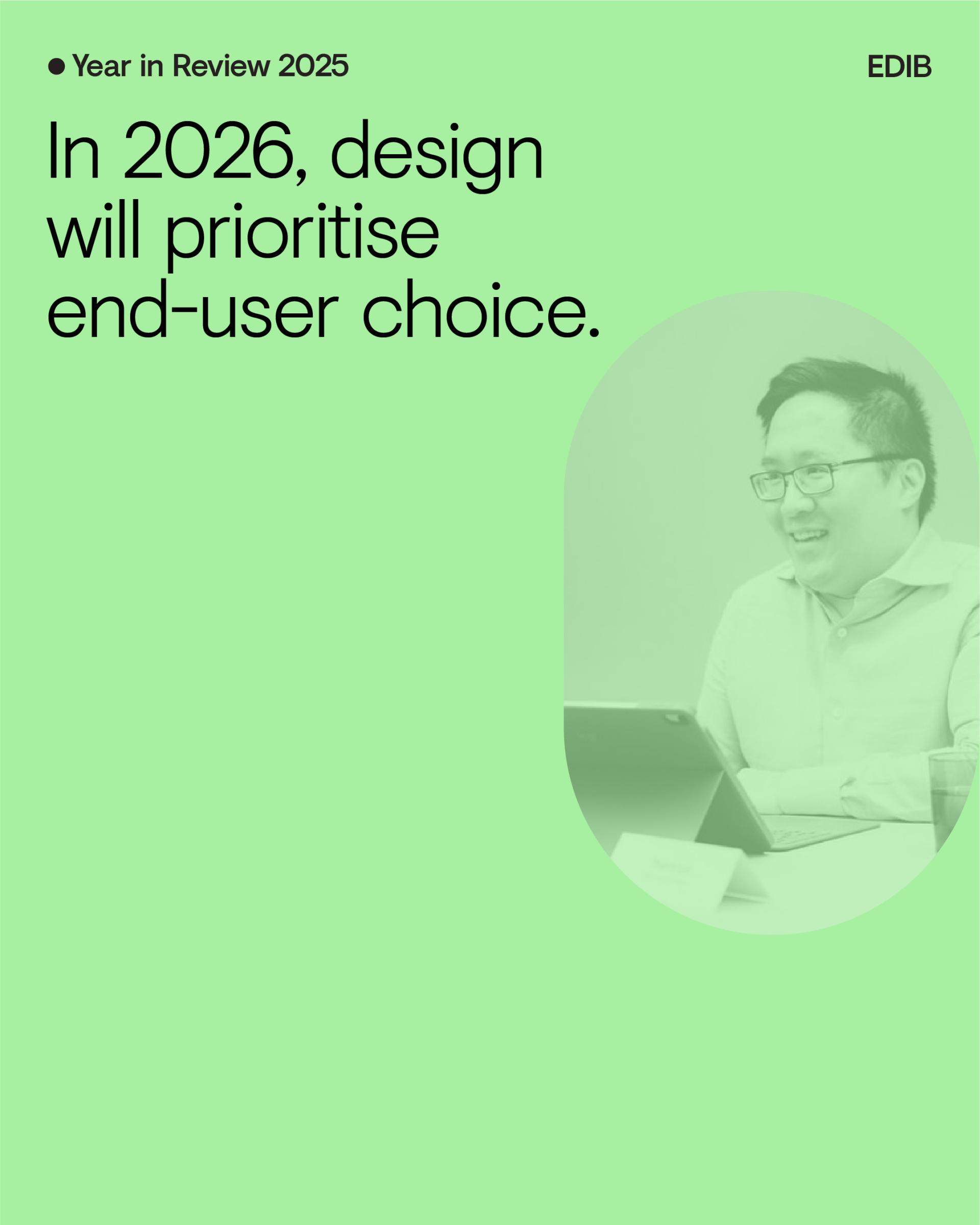 Year in Review 2025: EDIB - How do we design for all?