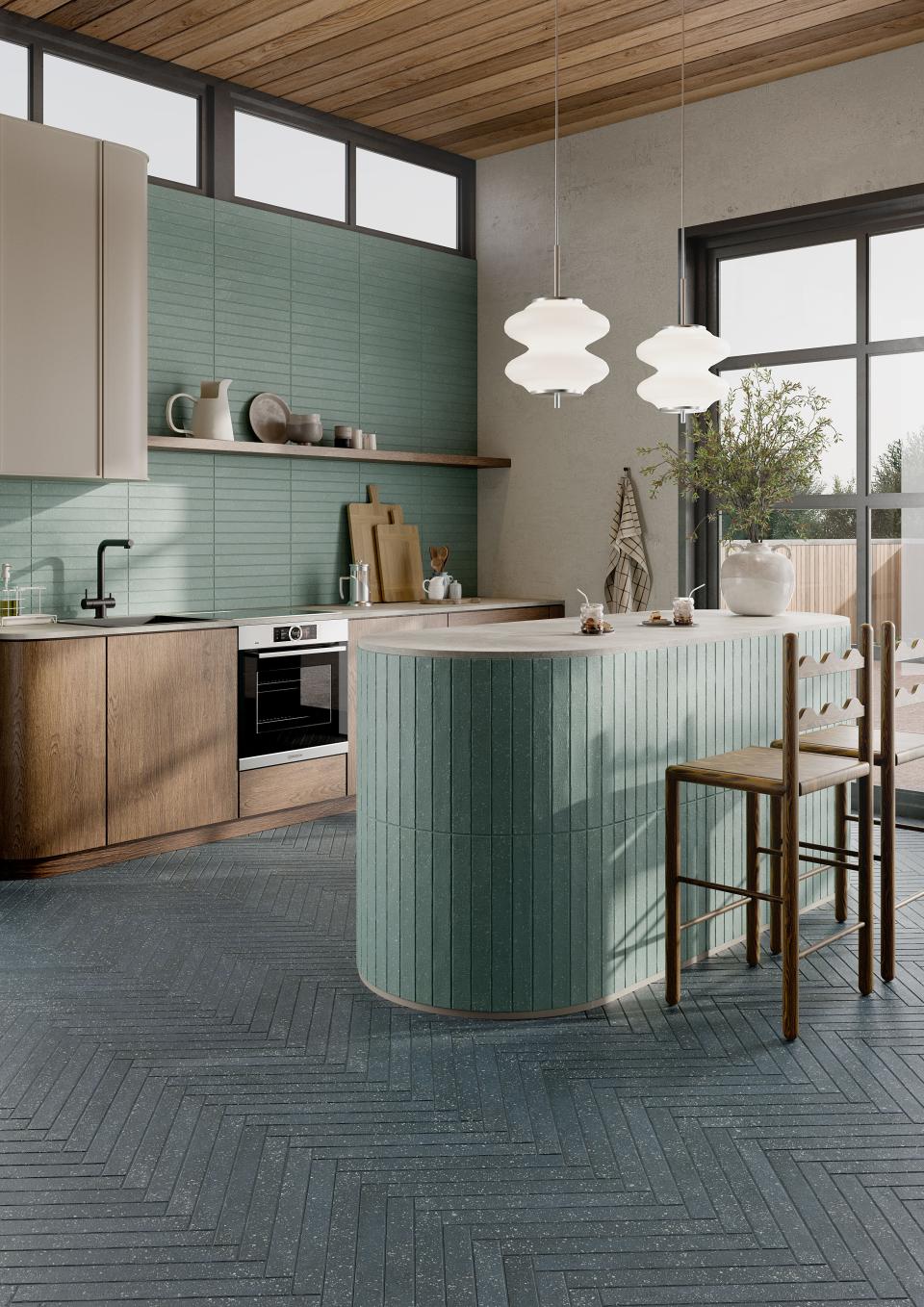 Introducing Mixture: A fresh interpretation of the classic terrazzo aesthetic only available at Parkside. 