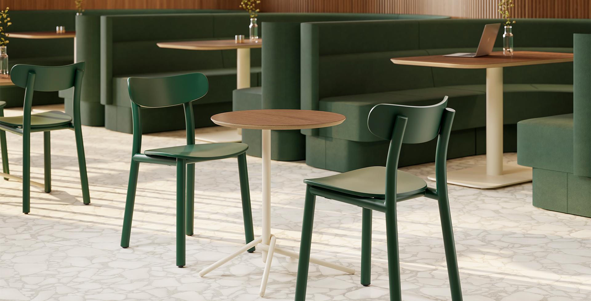 NaughtOne's Lotti Chair: A beautifully simple café chair designed by Keiji Takeuchi.