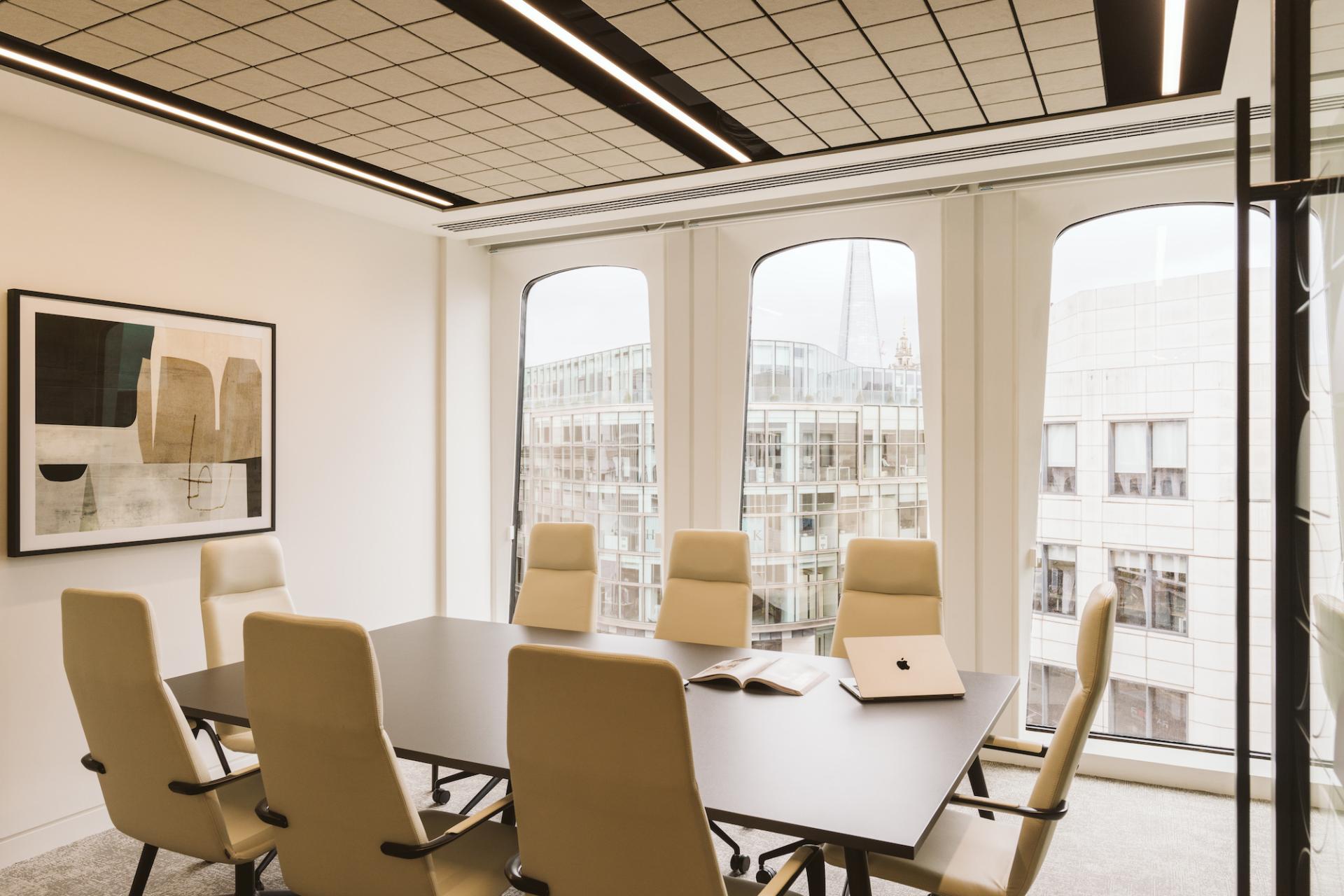 Thirdway crafts calming, textural scheme for Allspring's London workspace.