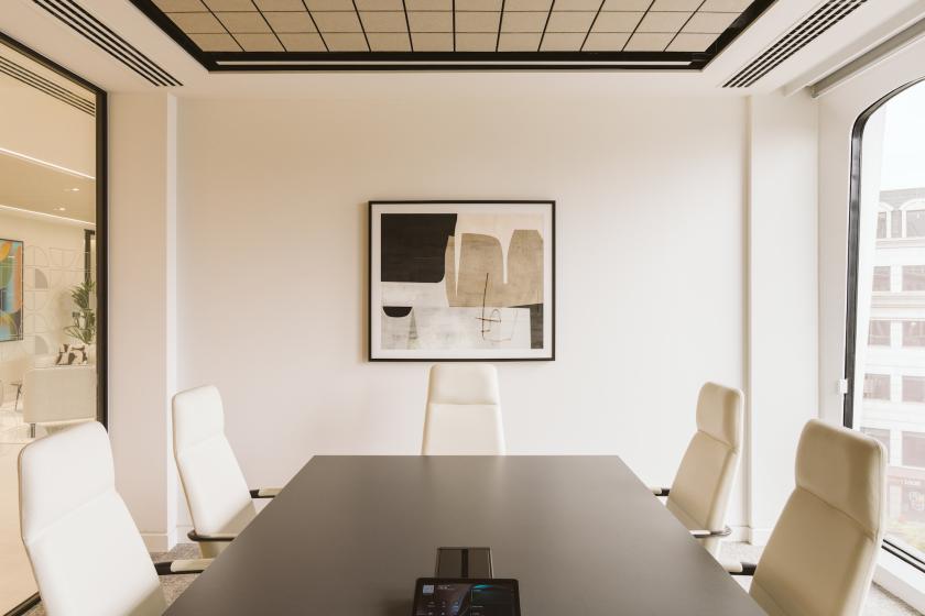 Thirdway crafts calming, textural scheme for Allspring's London workspace.
