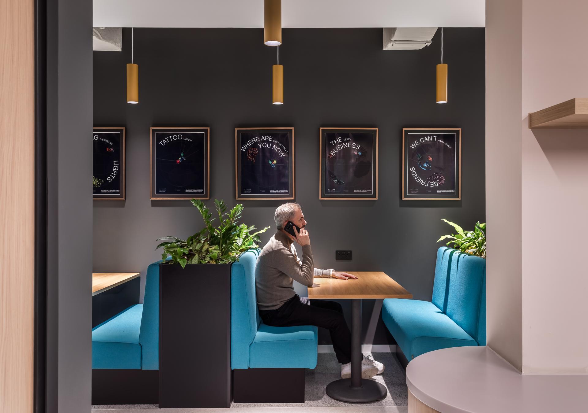 A workspace fit for music copyright royalty: Motive creates brand-led headquarters for Ice Services.