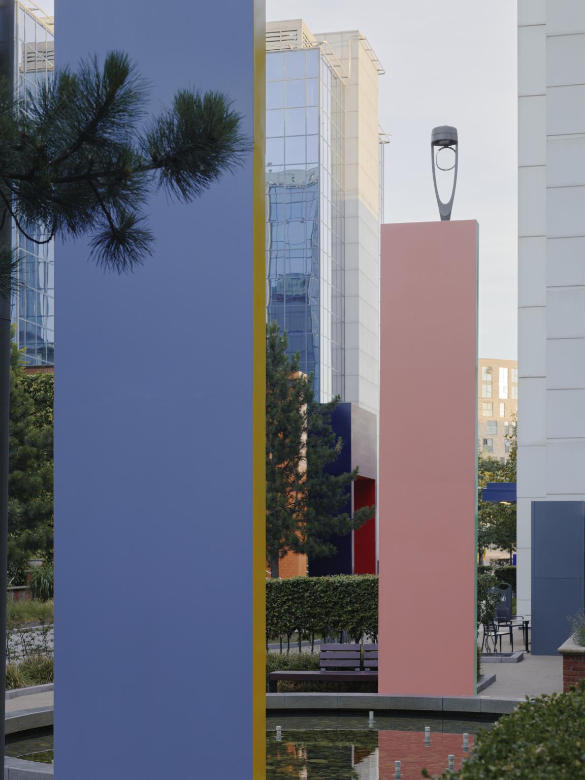 From Landmark to Living Campus: JS+P reimagines campus totems at Exchange Quay.
