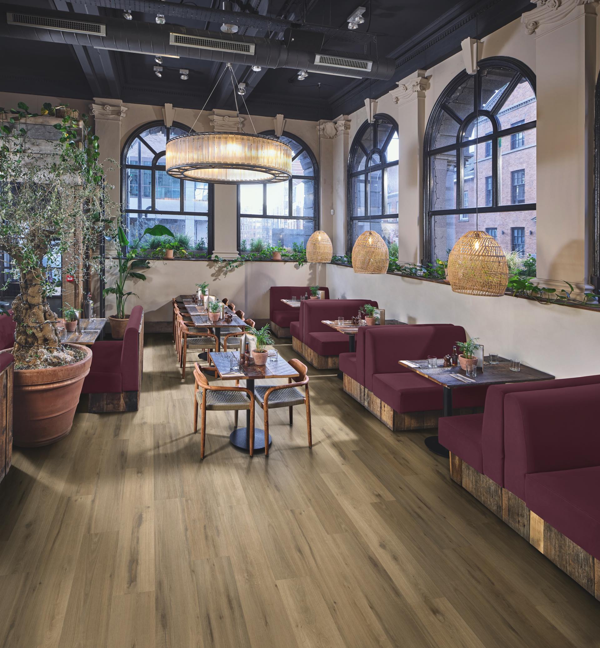 Karndean Designflooring's new Opus collection combines slip resistance practicality with beauty of nature.