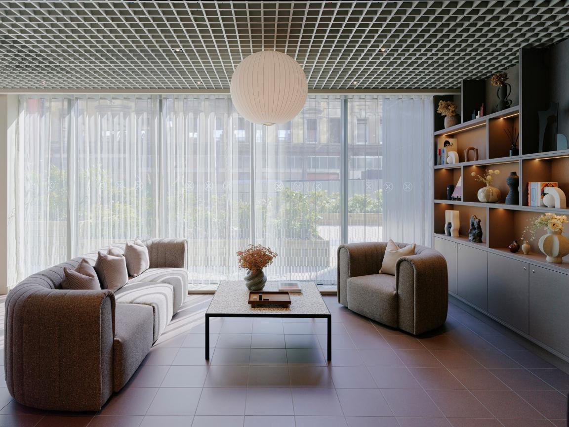 JS+P delivers Milliners Yard, Liverpool, with a design inspired by fabric and a nostalgic retail reference.