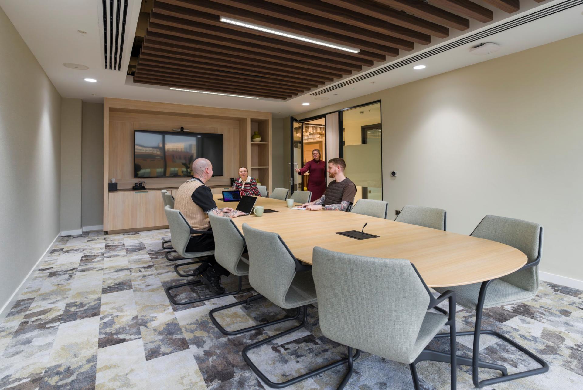 SpaceInvader unveils Manchester office for multinational law firm Pinsent Masons.