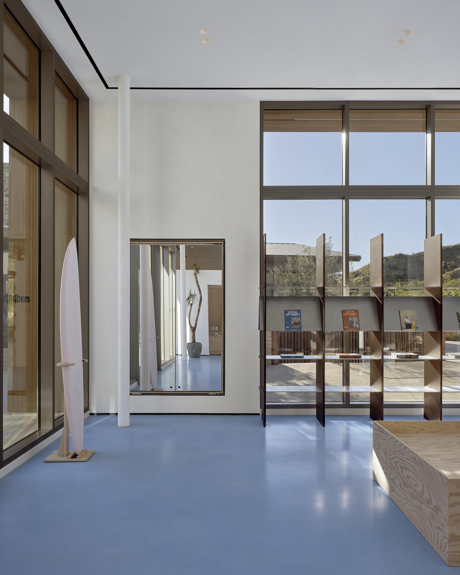London-based design studio Brinkworth crafts interiors for Madhappy store in Malibu.