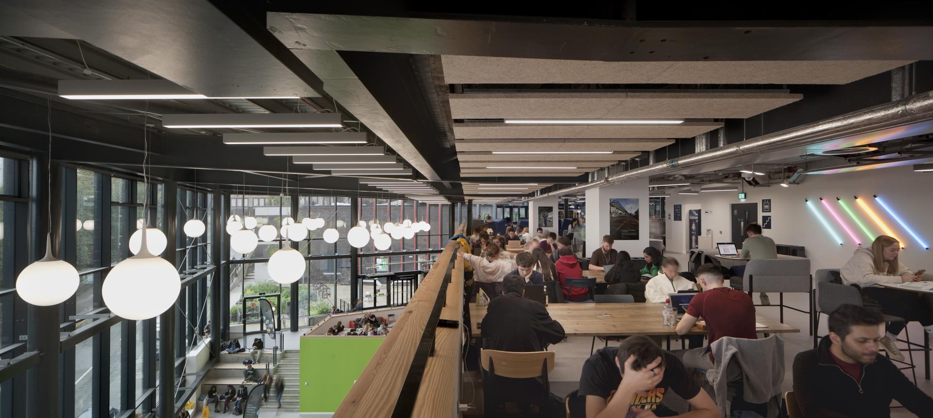 BDP marries old and new for Learning and Teaching Building at the University of Strathclyde City Centre Campus.