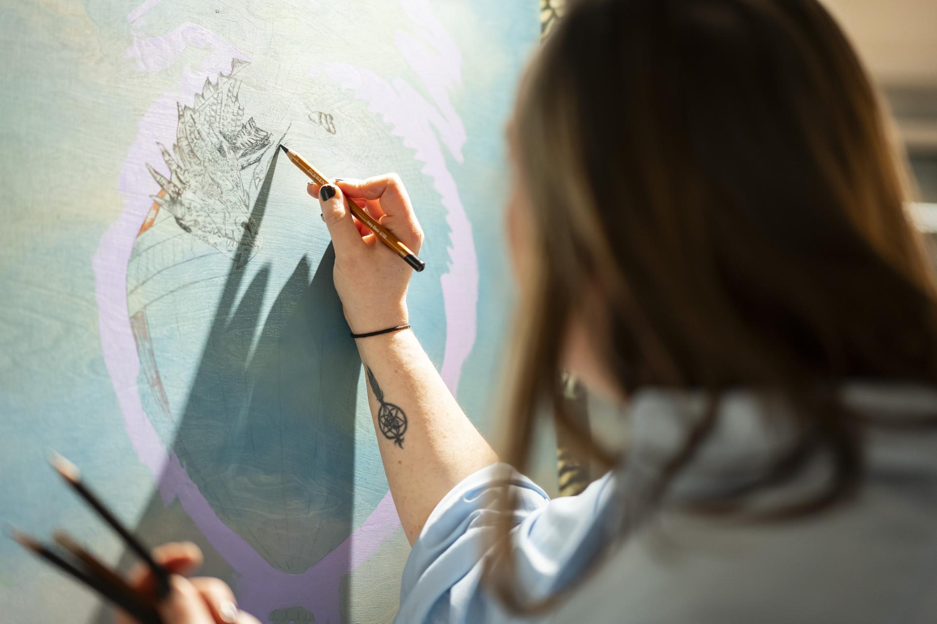 Together We Rise: Creative collaboration visually brings story of James Sadler to life for Manchester’s architecture & design community.