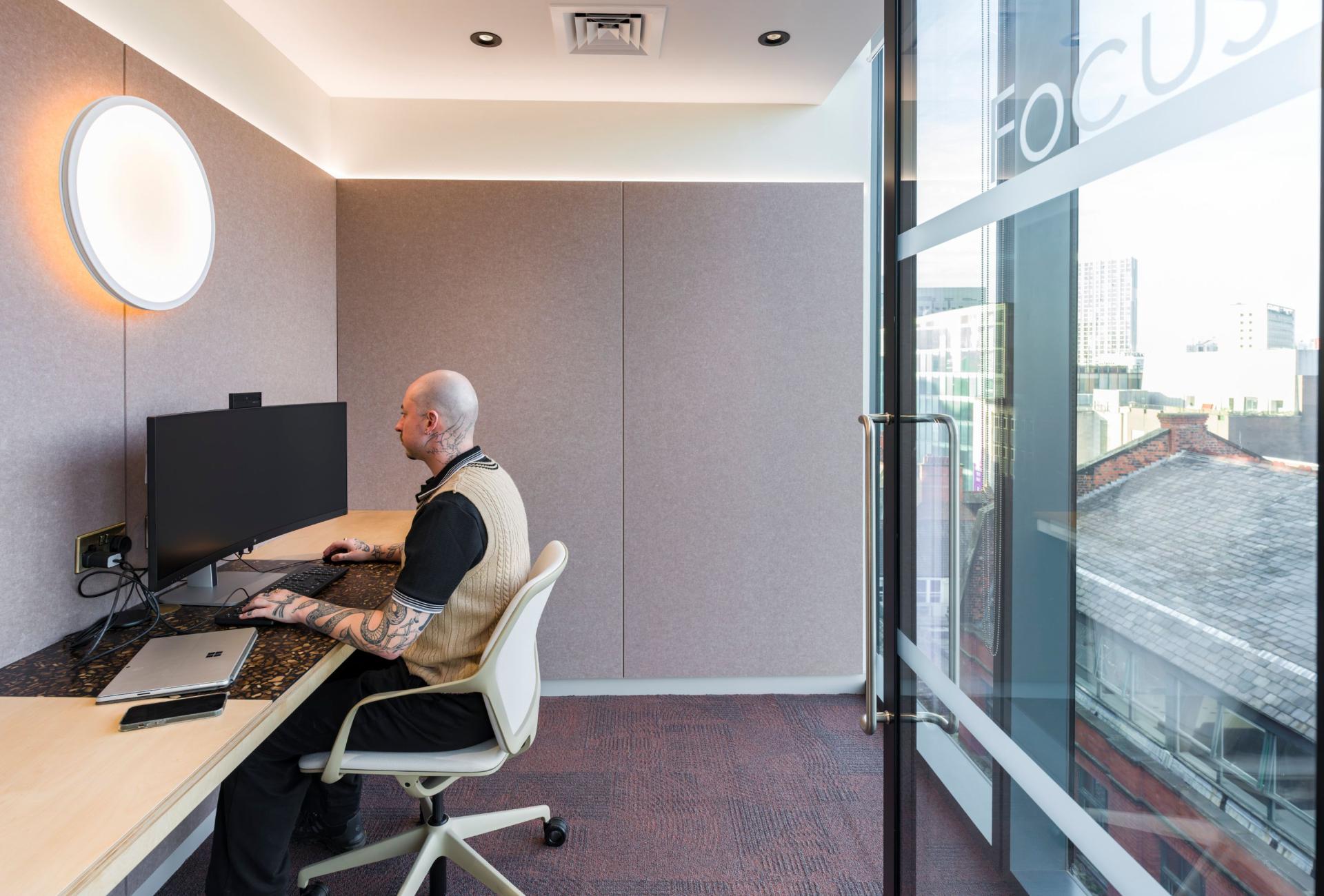 SpaceInvader unveils Manchester office for multinational law firm Pinsent Masons.