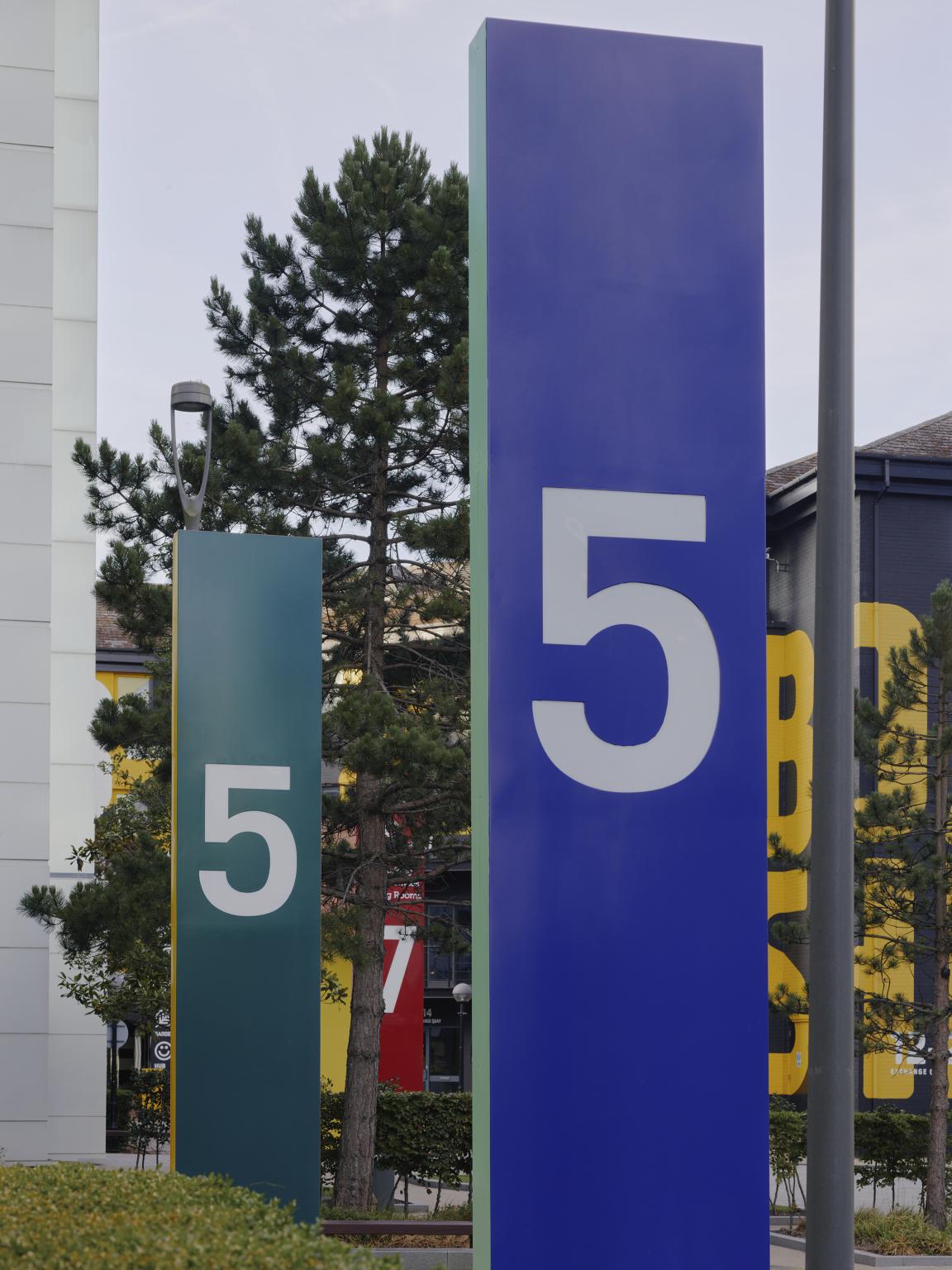 From Landmark to Living Campus: JS+P reimagines campus totems at Exchange Quay.