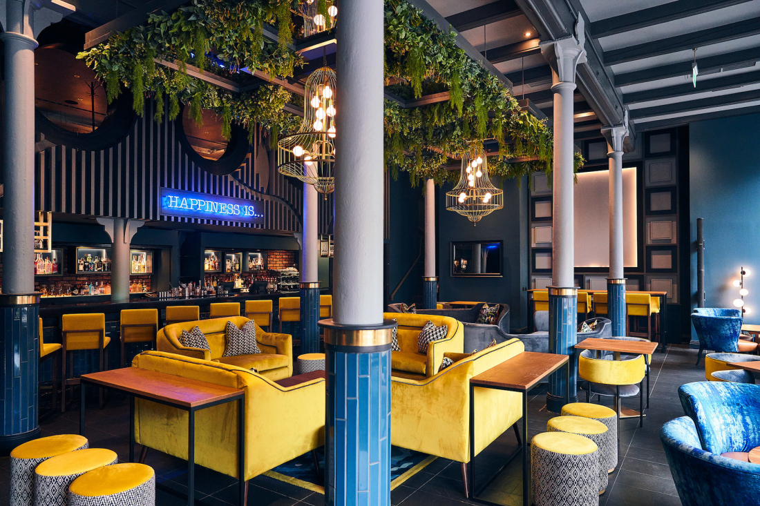 A splash of luxury courtesy of Crown Paints for hotel group Malmaison