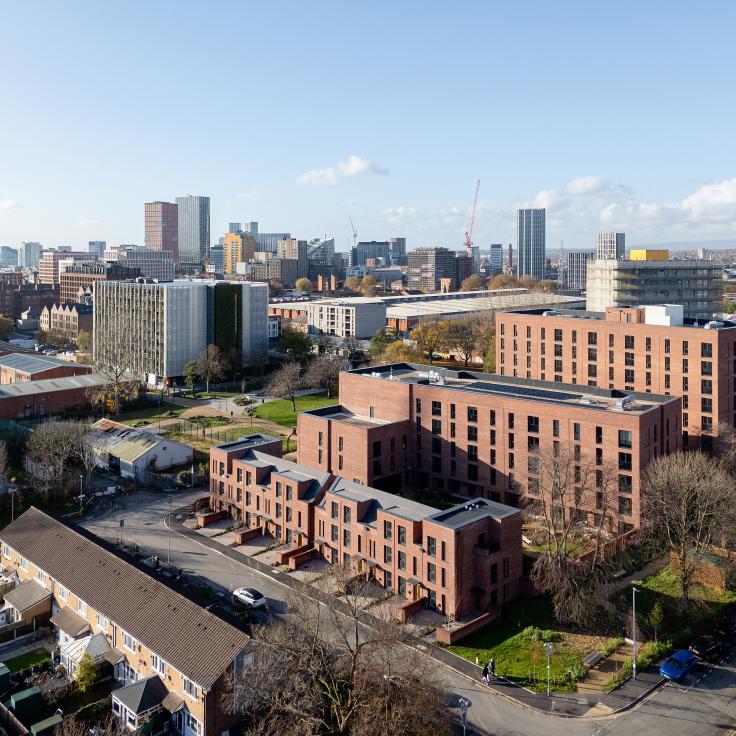 Buttress Architects, This City & Jasper Sanders + Partners collaborate on No.1 Ancoats Green.